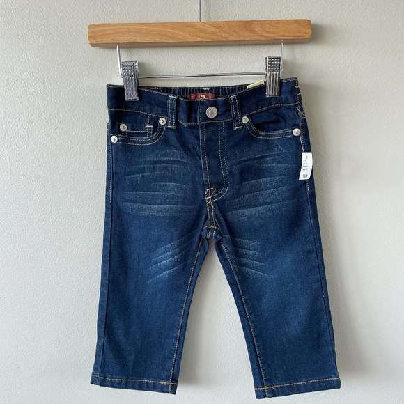 3/$15 7 For all Man Kind baby jeans  12m - Picture 1 of 5